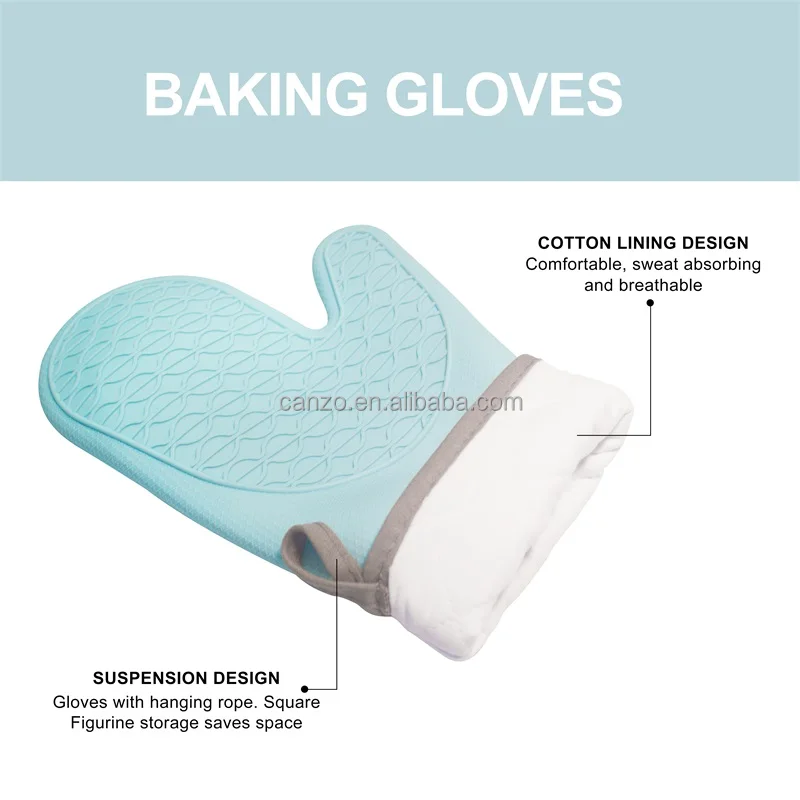 3 silicone glove
