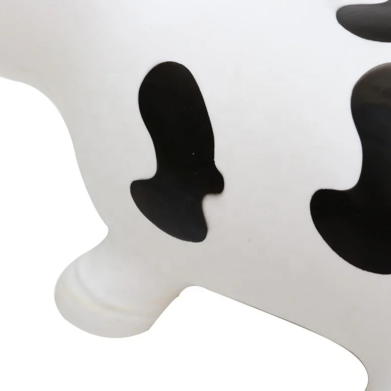 Manufacturer PVC jumping milk cow bouncy hopper inflatable ride on rubber bouncing animal toys for children