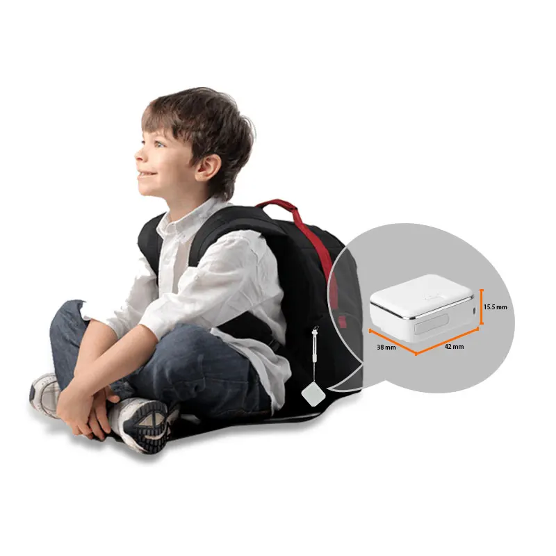 4G Waterproof Smart Chip Pet Tracker for Pets BG96 Positioning Accuracy LED Mini App Control Pet Tracking Device