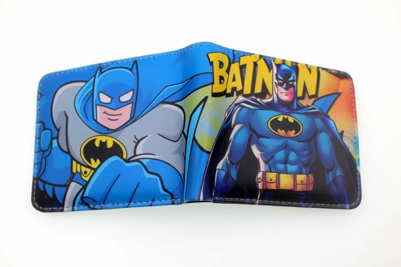50 Styles Anime Short Wallet Iron Man Characters Cartoon Coin Purse Student Pocket Card Holder