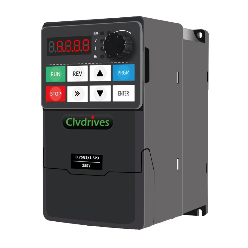 V900 China 1.5KW 220V Variable Frequency Drive 50hz 60hz AC Frequency Inverter vector control  VFD