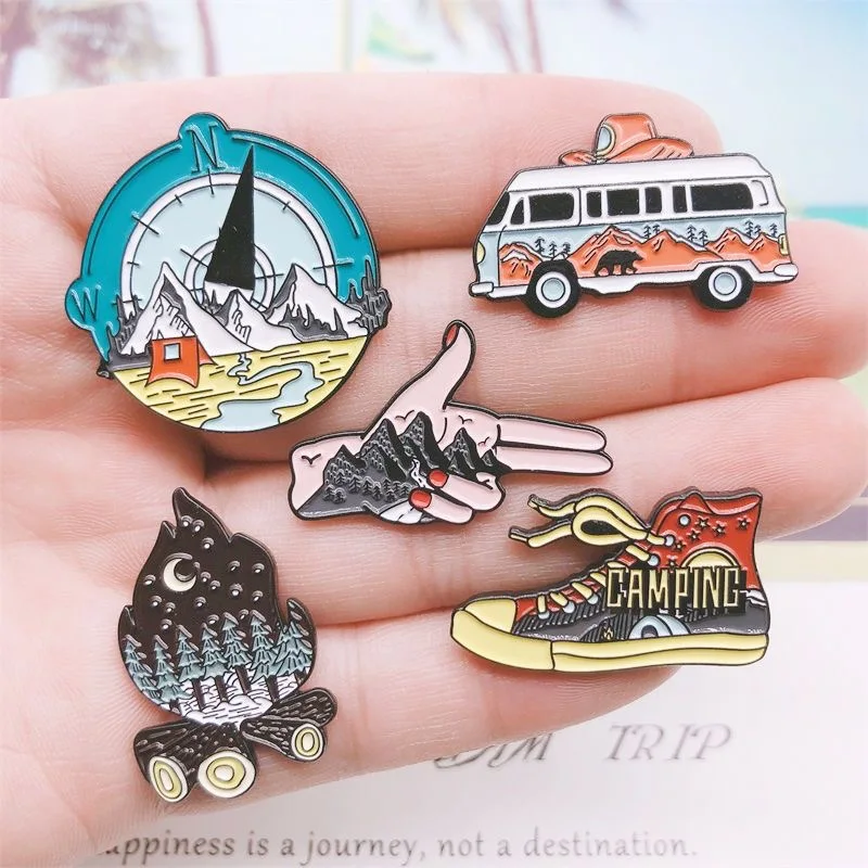 Factory Wholesale Metal Badge Logo Personalized Manufacturer Metal Badges Custom Lapel Pin Hard Soft Enamel  Pin Metal Badge