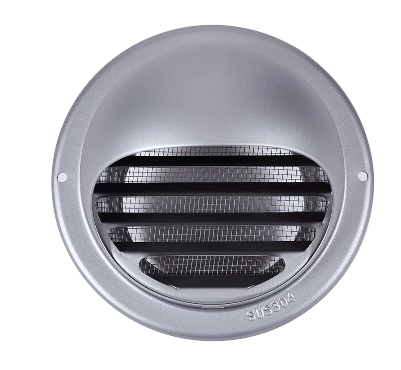 Hot Sale Exhaust Fan Grill Round Wall Ceiling Outlet Inlet Fresh Air Duct Grille