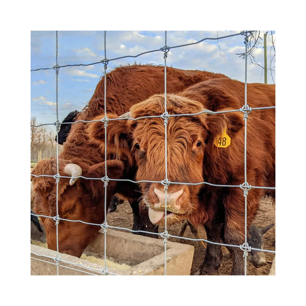 BOCN cheap farm metal horse paddock fence farm animal fence 8 feet wire fences for livestock farm in ca usa