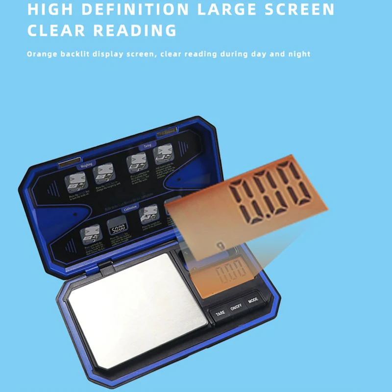 electronic pocket scale with high accuracy lab carat scale digital gram jewelry scale