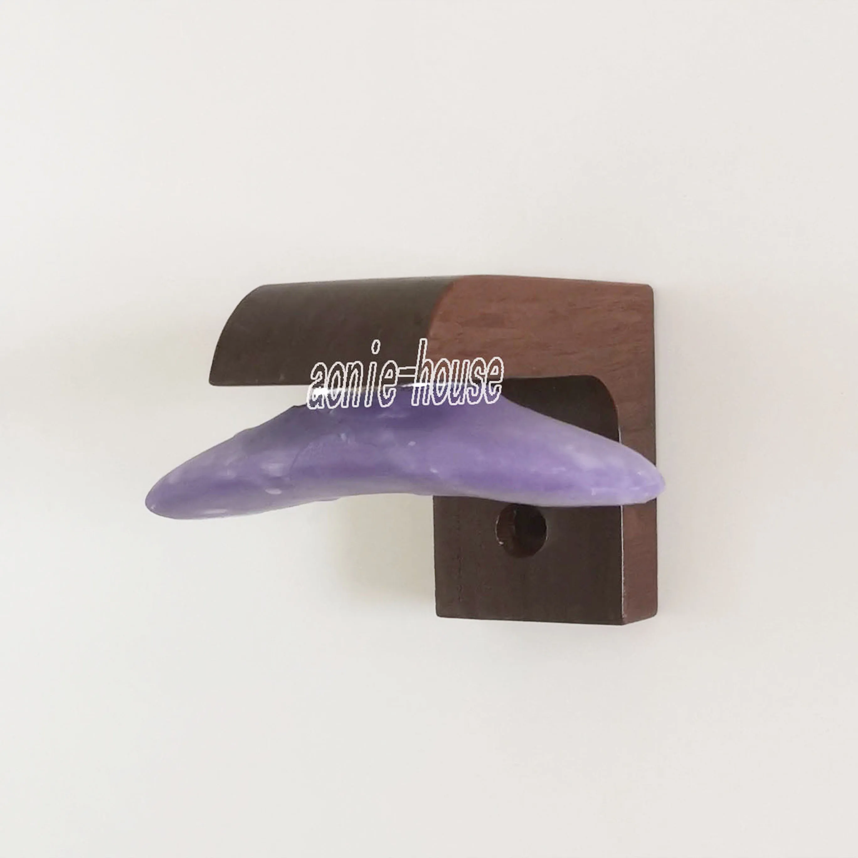 Настраиваемый твердый орех дерево магнитное хранение мыла всасывающий Держатель мыльницы