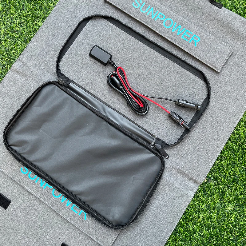 Foldable Solar Panel For Backpack Energy Products 100w Solar Powered Fold Out 12v 24v 100w 300w Folding Solar Panel Camping