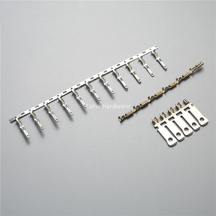 Factory Stamping Spring Steel SPCC Nickel Tin Plating Stainless Steel Terminal Connector