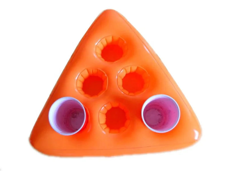 2-Pack Inflatable Beer Pong Floats Set Pool Party Beer Pong Game With Cups and balls