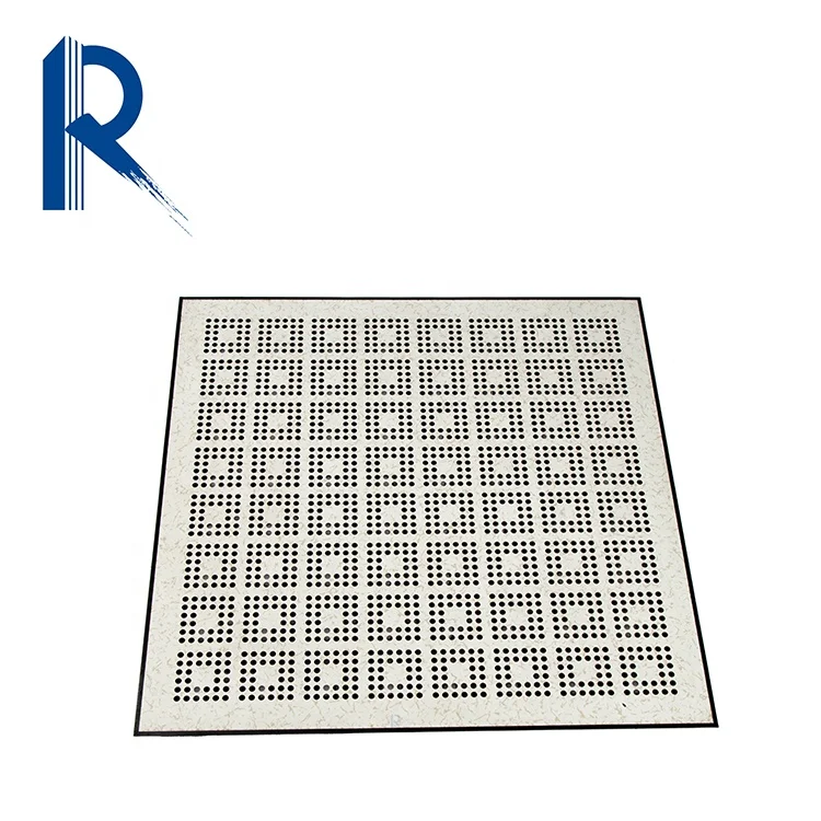 Best Quality Promotional Data Center 17% Ventilation Perforated Raised Access Floor Tiles