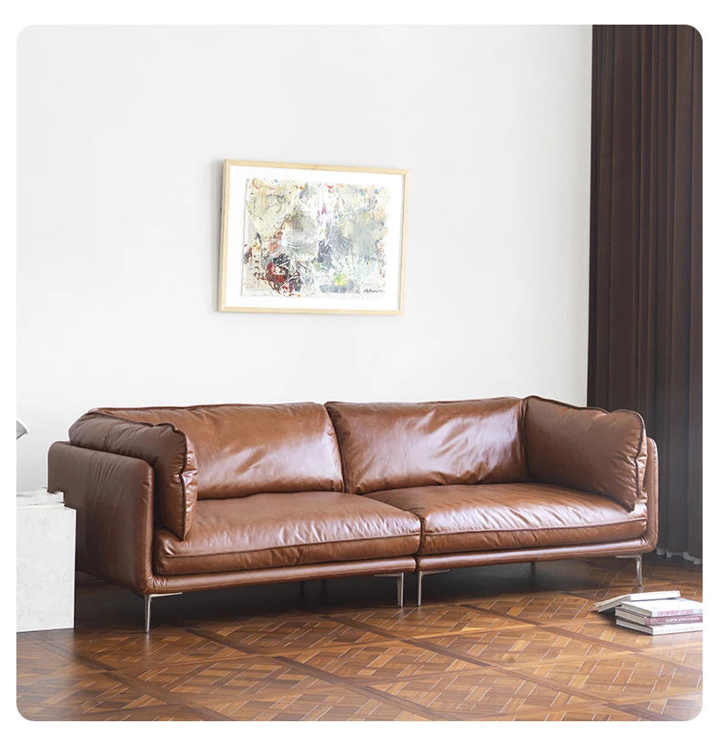 Modern sofa set designs and price cognac leather european style sofa set living room furniture