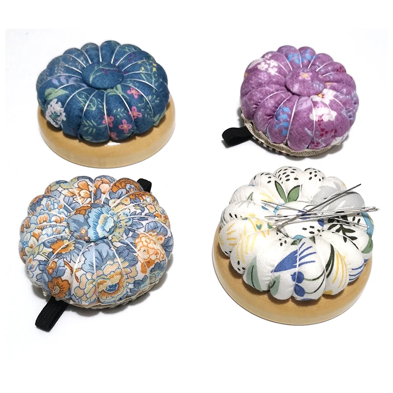 Free shipping pumpkin Pin Cushion needle sucker magnet Sewing Accessory Elastic Wrist Belt magnetic E552