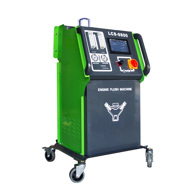 LCS-9800 Automatic Lubrication system flush machine Car Engine lubracation cleaner