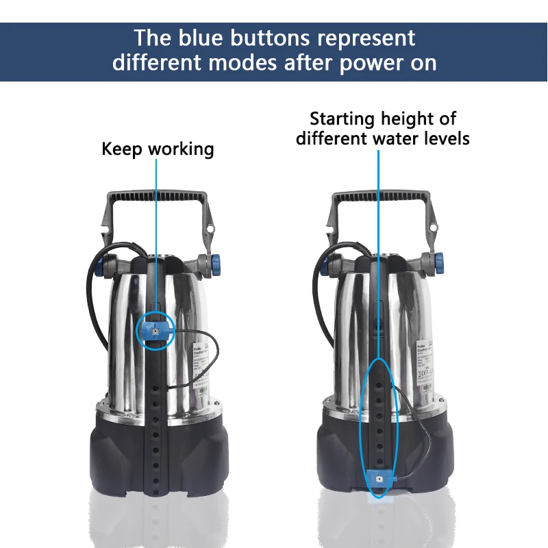 Electric Centrifugal Auto Garden Pond Submersible Clean Water Pump Motor Price