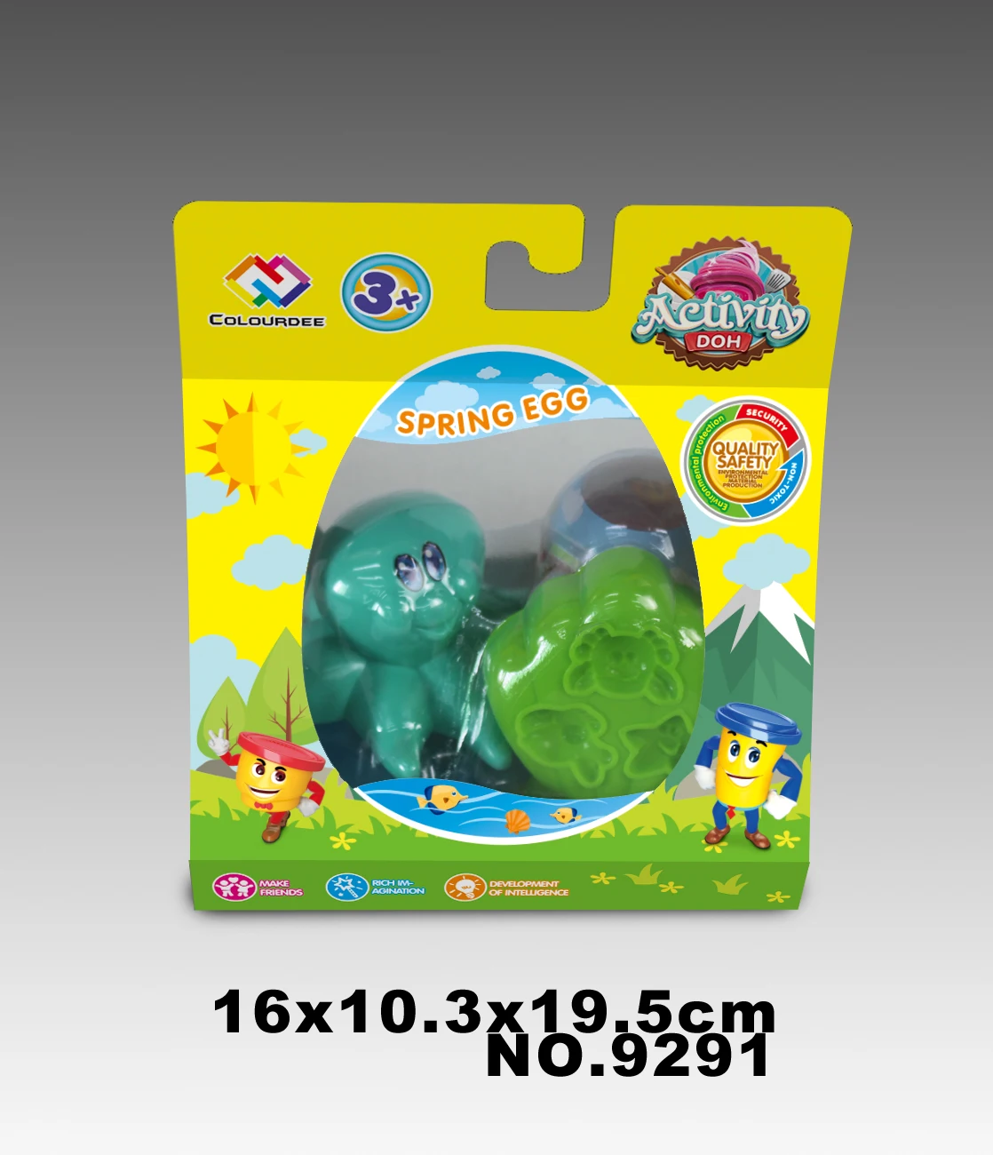 Hot Selling Manufacturer Factory Modeling Air Dry Clay Slime Play Dough For Kids Spring Easter Toys