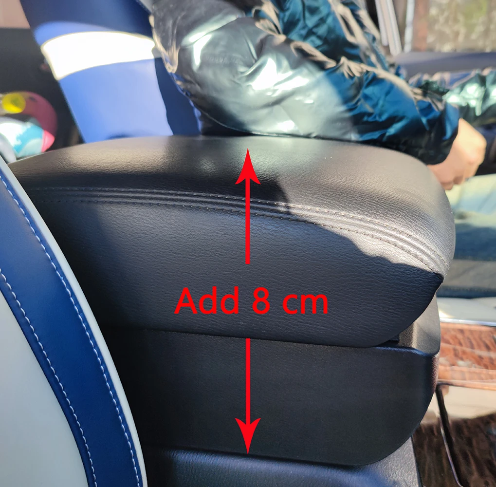 Car Accessories Interior For Infiniti QX80 Center Console second Generation Armrest Box Removable Storage Box