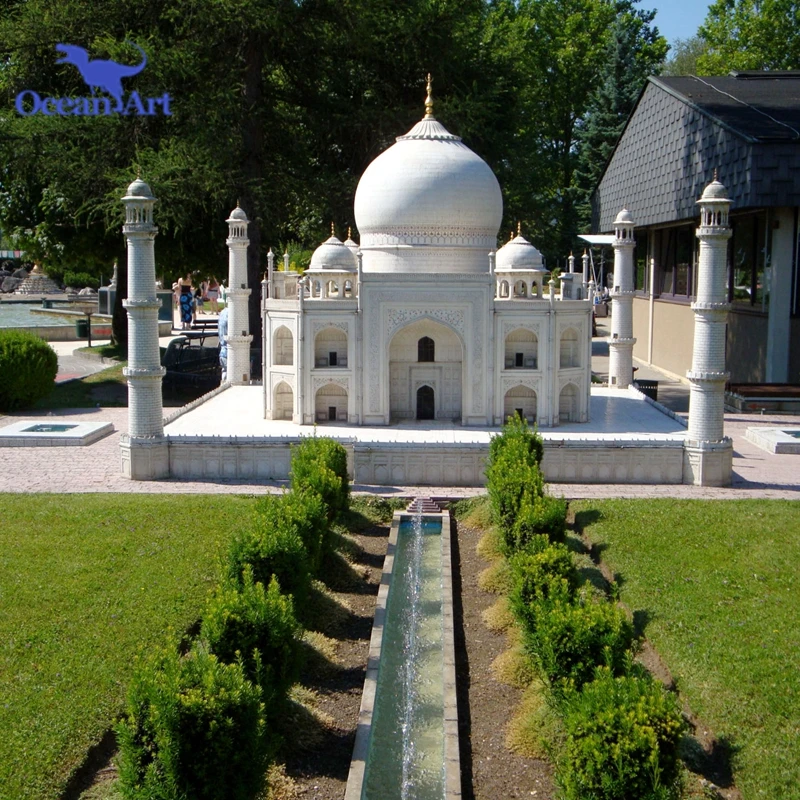 mini world park taj mahal miniature building simulation