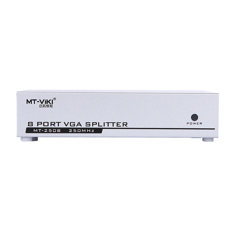 MT-VIKI 1080P 8 port VGA splitter 1 in 8 out