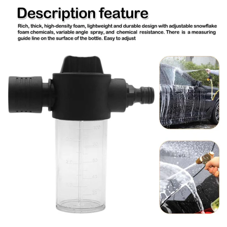 Adjustable boats jet ski  marine off road engine undercarriage flush clean salt remover flusher mixer canister pot