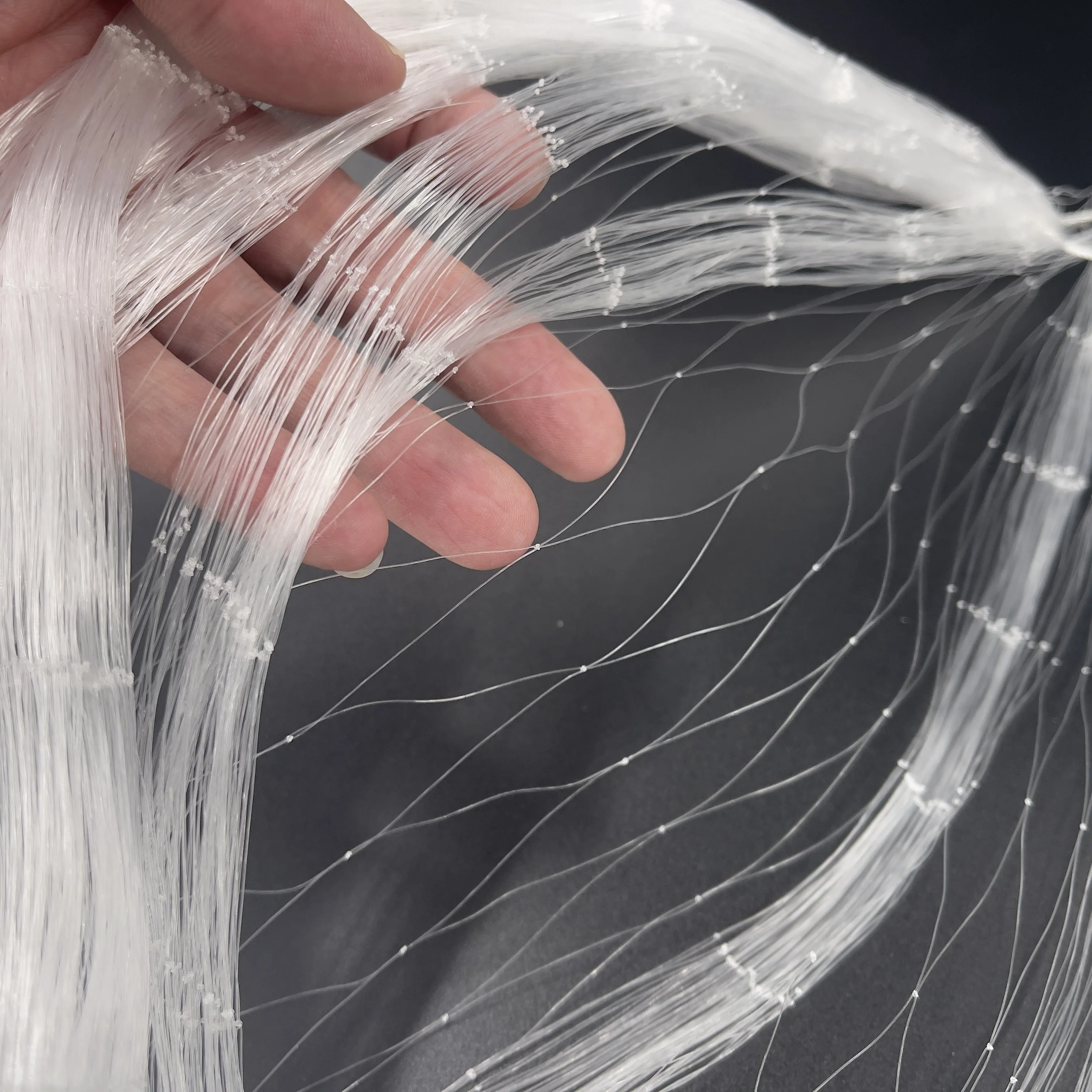 High quality  fishing mesh PA6 nylon monofilament fishing net sea fishing net double knot single knot