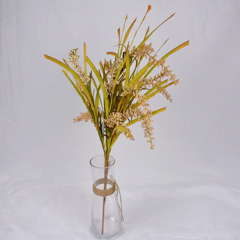 Factory direct wedding home decoration crepe paper wall artificial eucalyptus flower