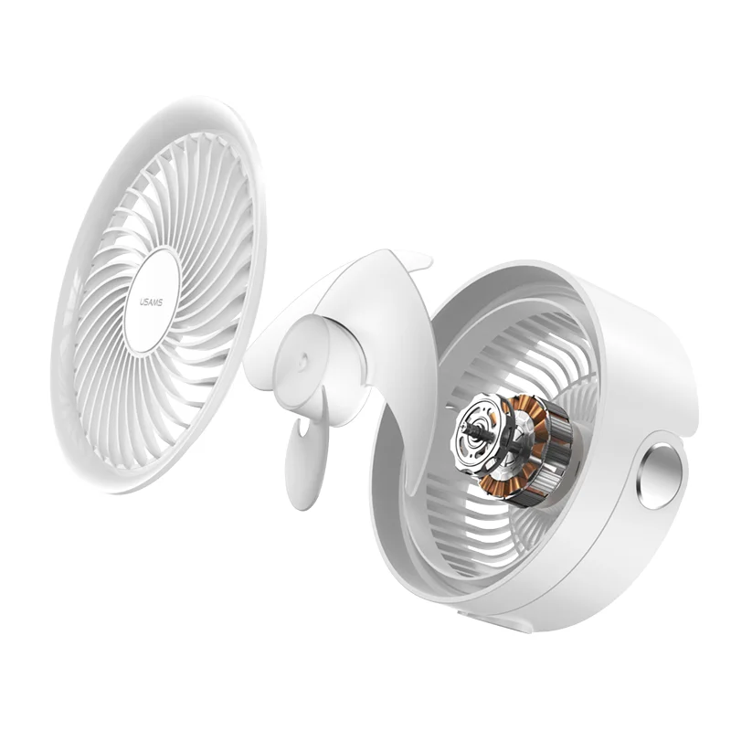 USAMS US-ZB258 4in1 design 4000mAh  Outdoor Ceiling Fan  Multi-functional Outdoor Fan with Adjustable Light
