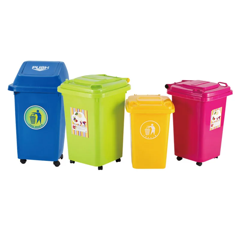 Green Color Outdoor Garbage Bin 2400 Liter Plastic 13 Gallon Trash Can
