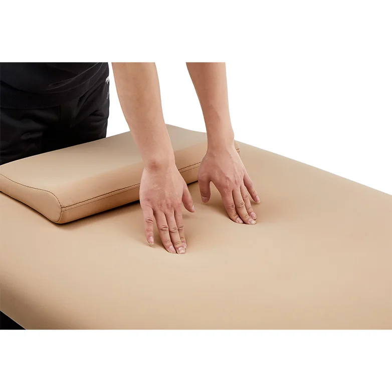 High quality salon furniture Solid luxury beauty  wood thai massage Table  facial bed spa With Face Hole