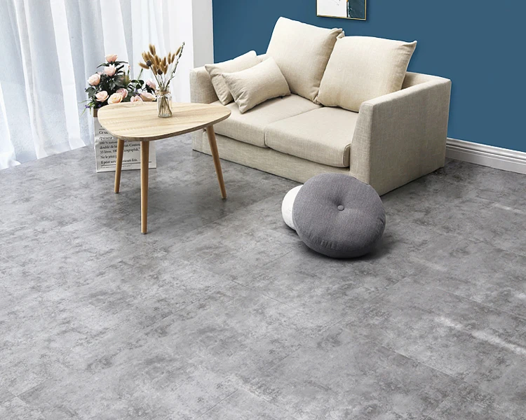 Eco-friendly Indoor Decoration Fireproof Moisture Proof Pvc Sticker Floor Wood Design Vinyl Flooring Hospital Modern Workshop