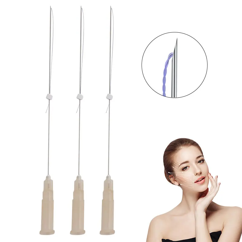 
high quality hilo de polidioxanona tensores silhouette cuerpo lift face v lifting pdo pcl tornado needle sutura buttock lifting 