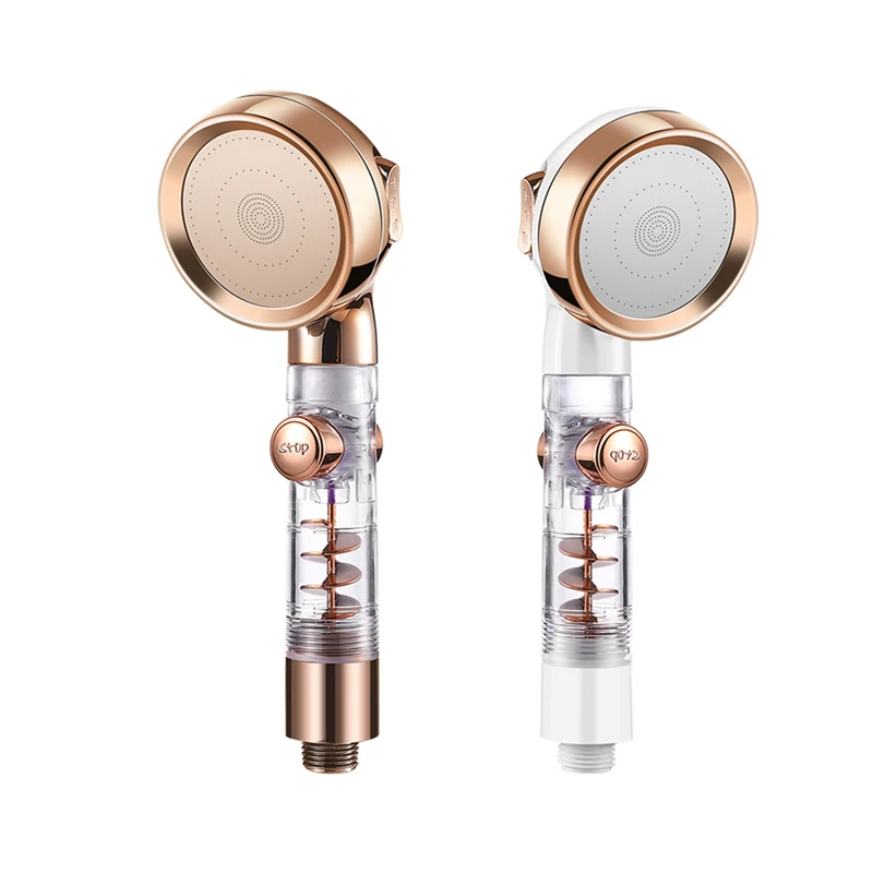 GEE-N Shower Abs 3 Functions High Pressure Water Saving Shower Head Filter Shower Head for Hard Water