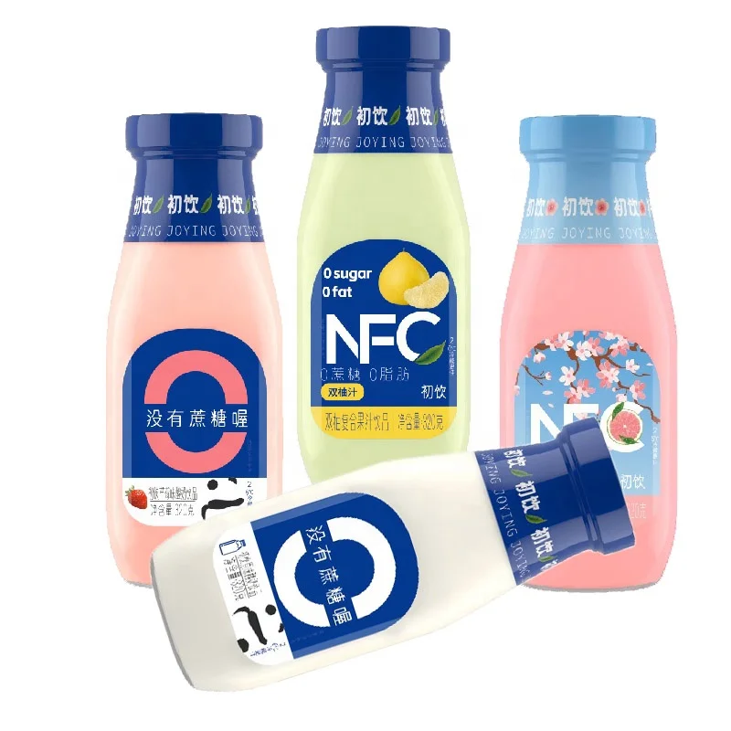 Wholesale exotic drinks 320g Plain Yogurt Drink Strawberry Yogurt Drink (Pack of 20)