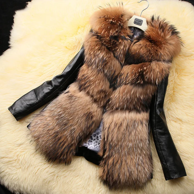 Fashion thicken women coat winter jacket with fur collar women warm winter padded coats