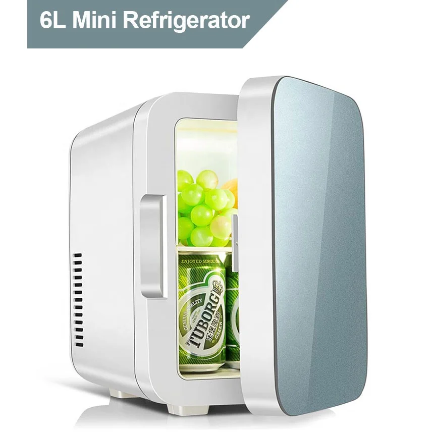Customized Logo Factory Price 12V USB Car Truck Portable Mini Car Refrigerator