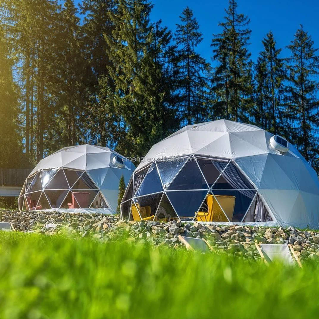 Multi-color Optional PVC Dome Tent  Outdoor  Hotel  For Family Dome Tent