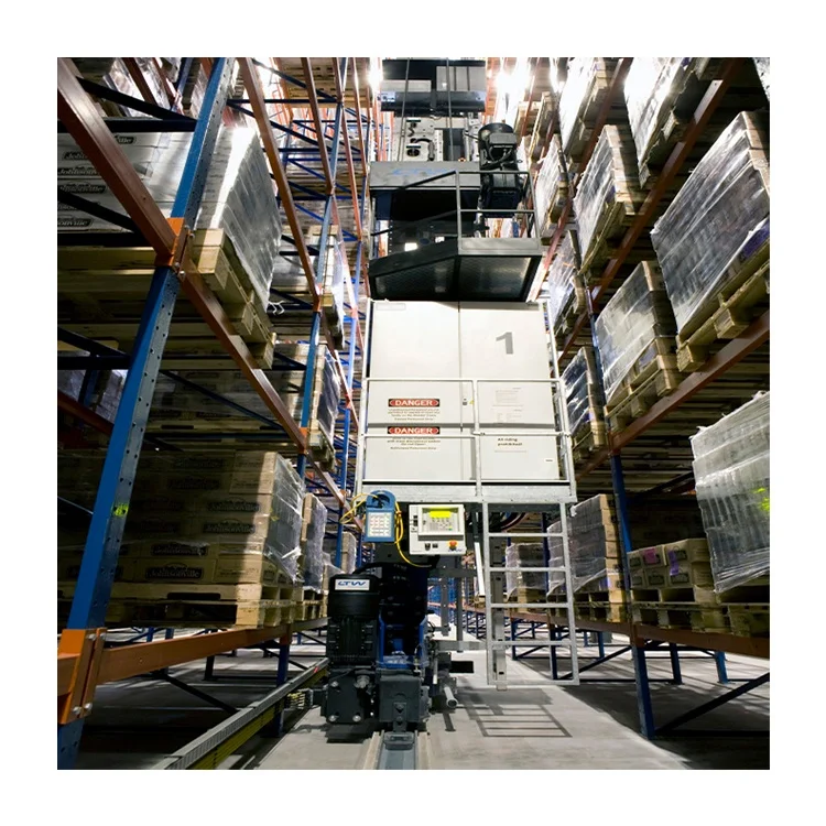 Peterack ASRS A36 Q235b Material Controlling Pallet Storage Asrs Racking System