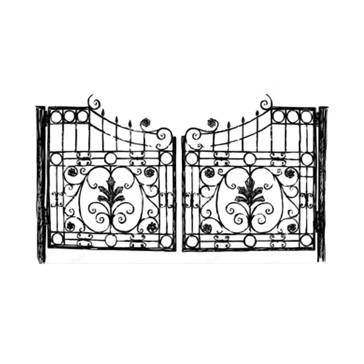 Best Price Latest Modern Stylish House Iron Main Gate Designs