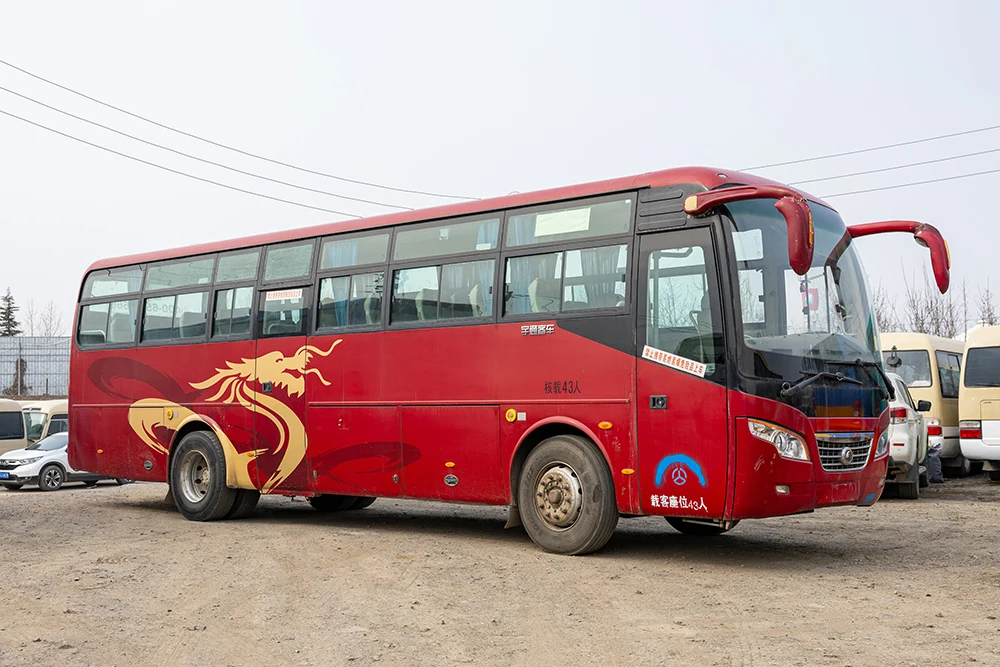 Cheap price 50 seats coach bus luxury used buses for sale Manual type used coaches bus sale