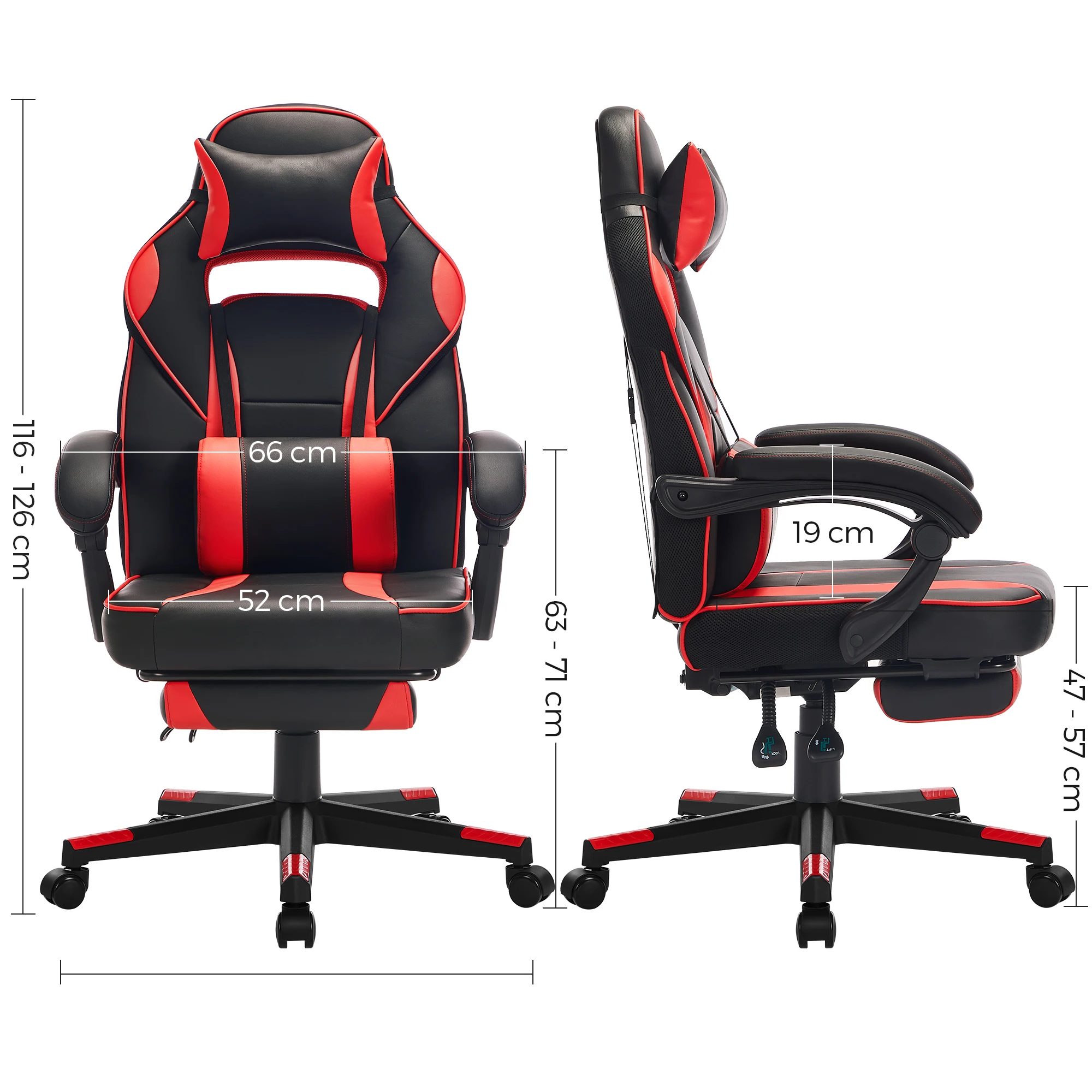 Wholesale Multifunctional High Back Ergonomic Swivel Silla Gamer  Custom PU Leather Office Racing Gaming Chairs With Footrest
