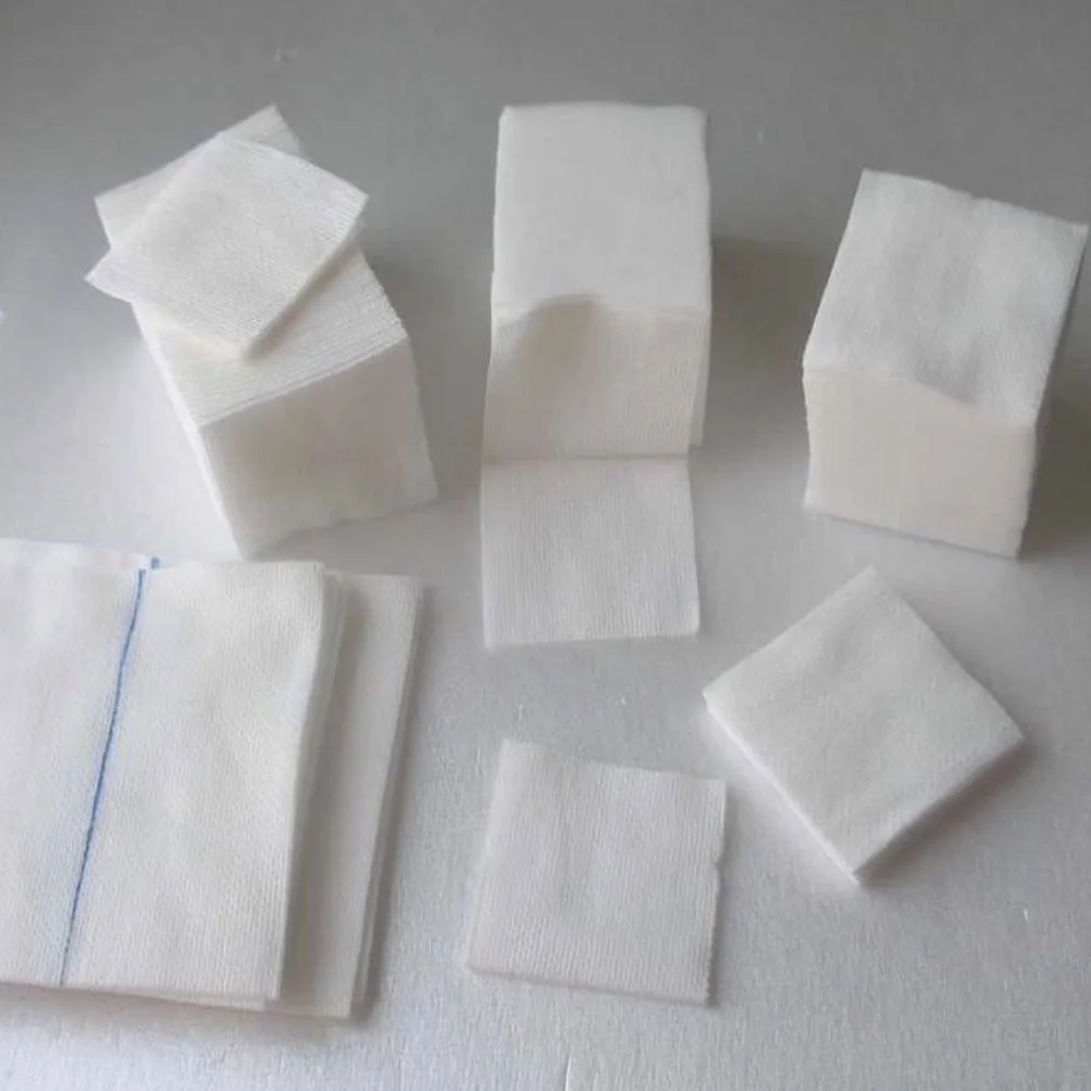 
100% Biodegradable Sterile Hemostatic Medical Gauze be The Same As Paraffin Gauze Dressing 