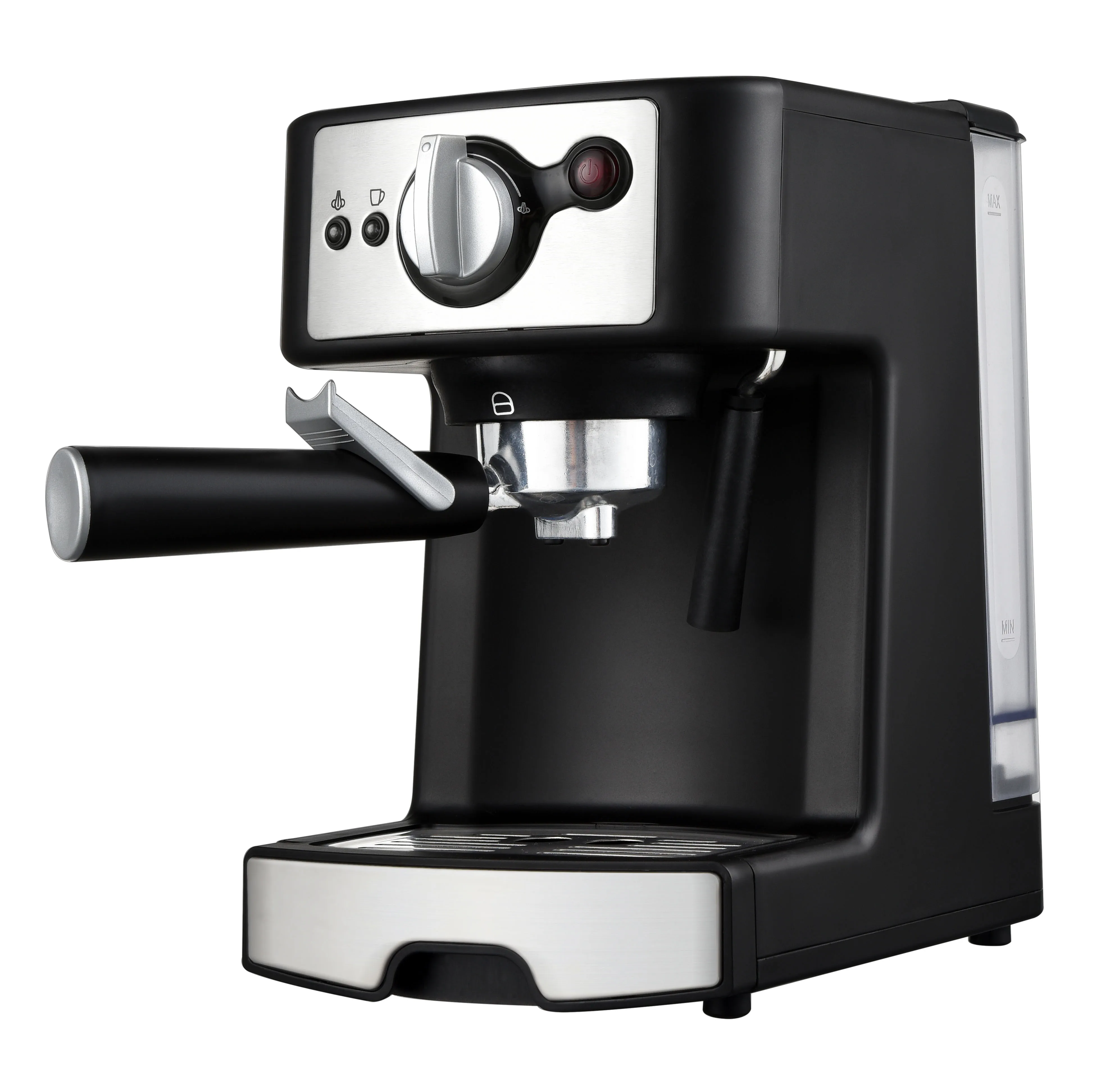 Espresso Machines 15 Bar Fast Heating Automatic Cappuccino Coffee Maker with Foaming Milk Frother Wand for Espresso
