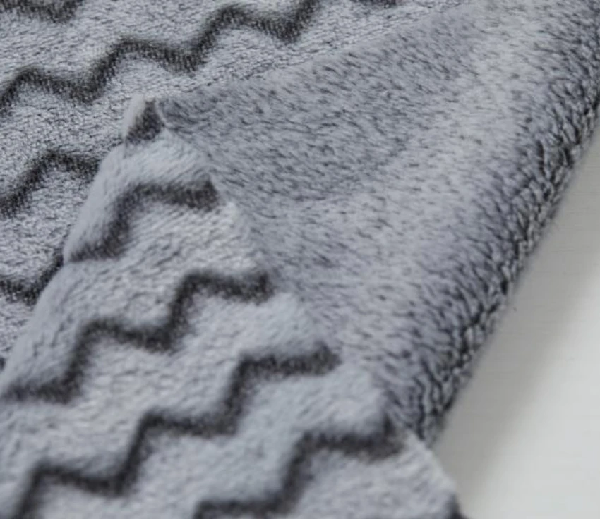 
 Специальная ткань для обивки с волнистым дизайном, супермягкая фланелевая флисовая ткань на заказ, фланелевый искусственный мех 58/60 дюйма, 58 61SH38SSD вязаный  