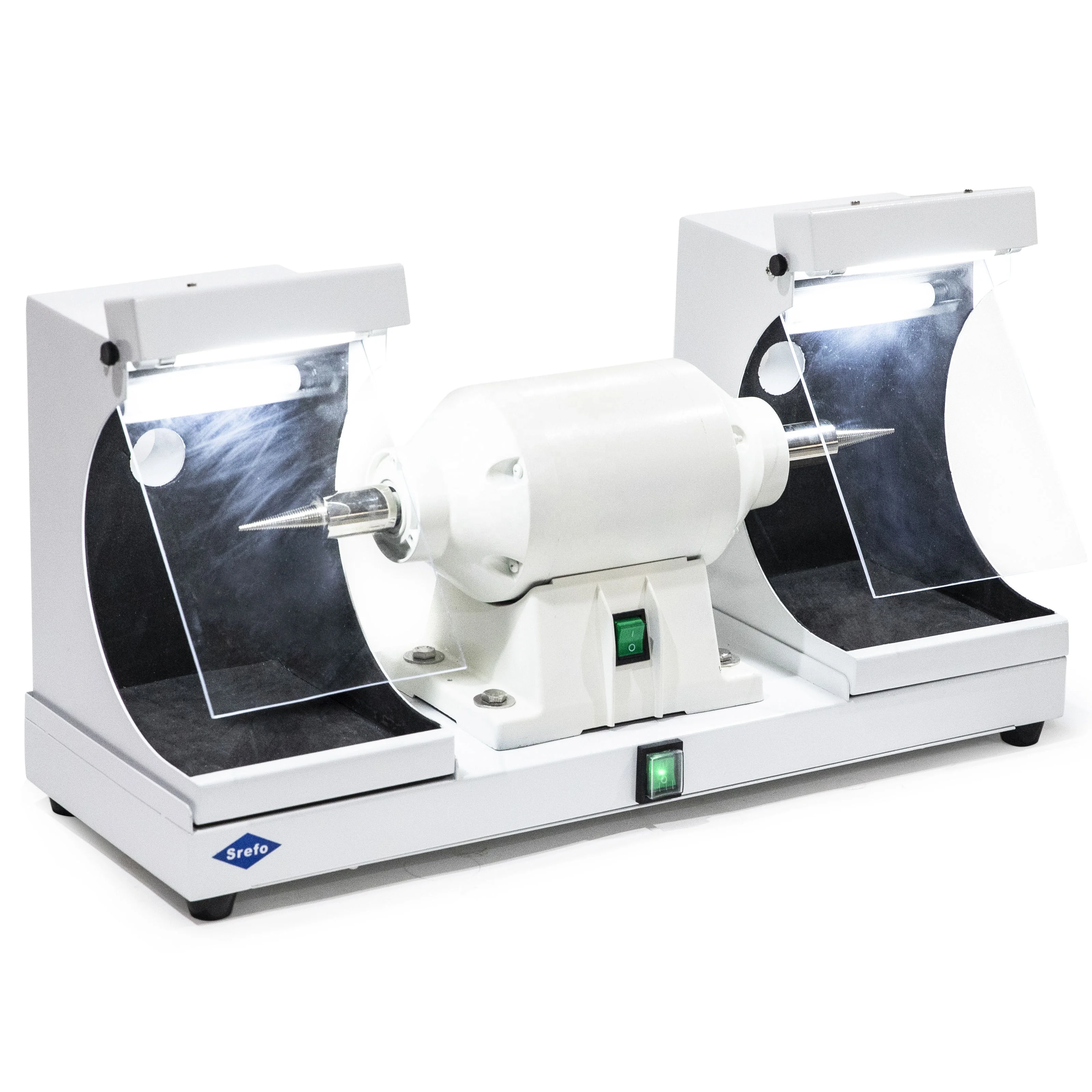 Dental Lab Products Polishing Lathe cutting machine polishing lathes with vacuum cleaner systems