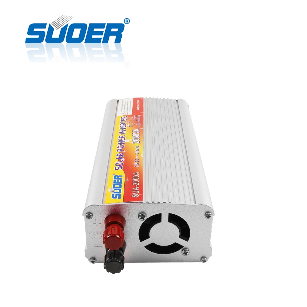 Suoer DC 12v AC 220v 2000W модифицированный синусоидальный инвертор солнечной энергии 2