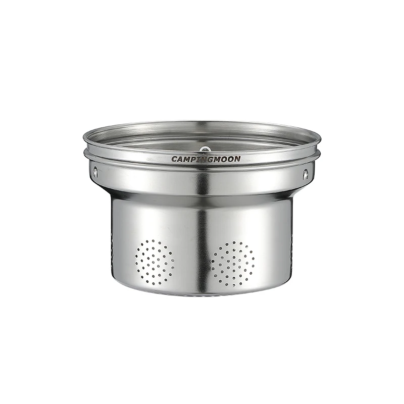 Campingmoon camping water kettle tea infuser outdoor cooking stainless steel tea filter