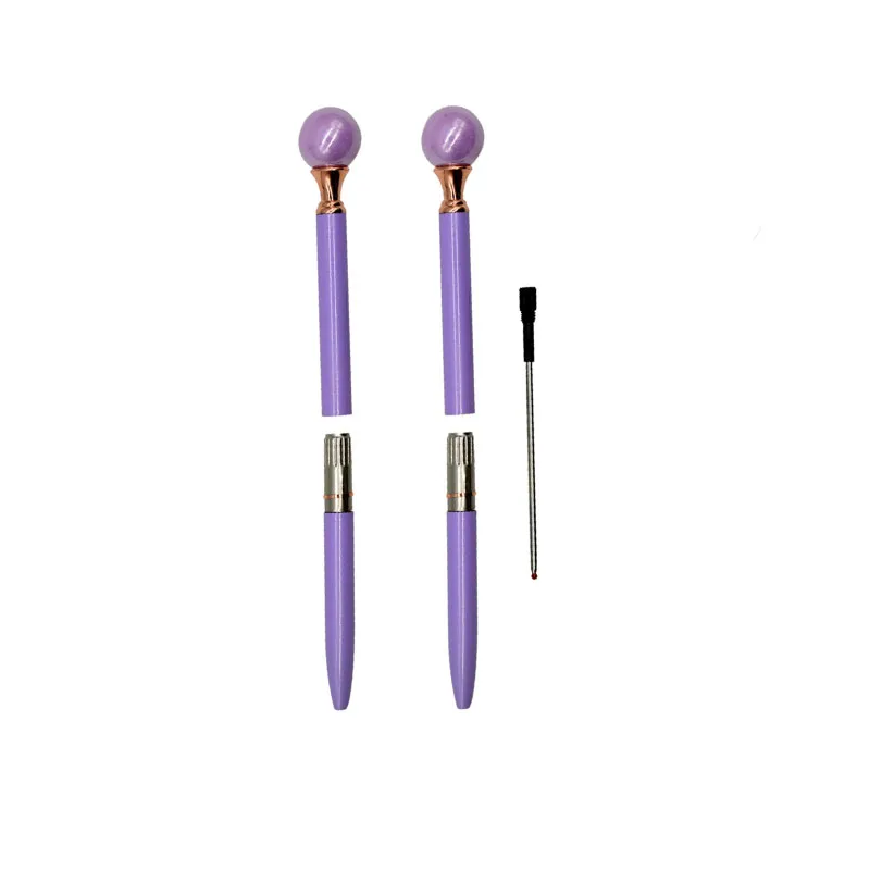 Refills Diamond  Metal Pearl Pen refill or Crystal Metal Pen Black and Blue Ink Pen Refill