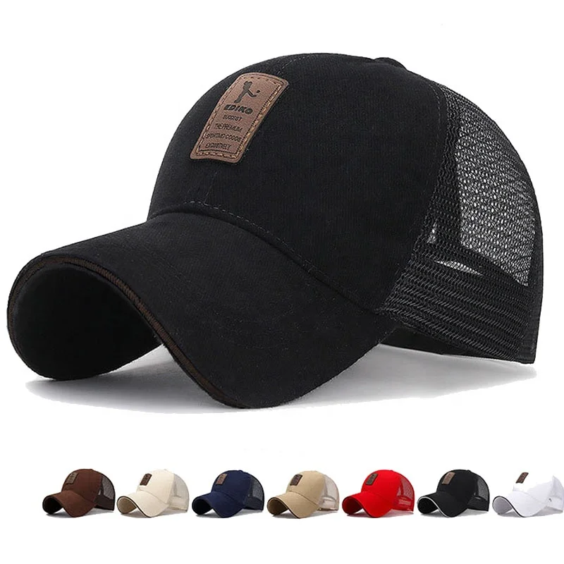 promotion oem custom design your own logo trucker baseball cap hat