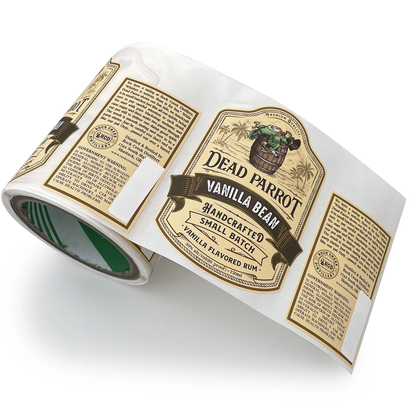 custom waterproof sticker labels custom 3d chrome letter sticker whiskey blue label labels