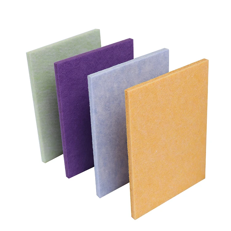 Furniture Industry Soundproof Polyester Fiber Felt Acoustic Panels
