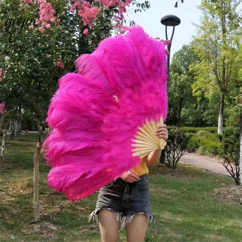 Fasion Turkey  Feather And Peacock Fans For Dance